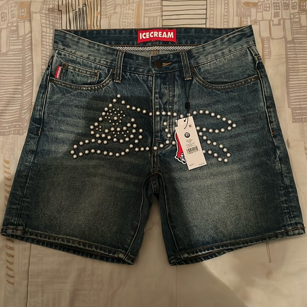 Ice Cream Pearl Shorts